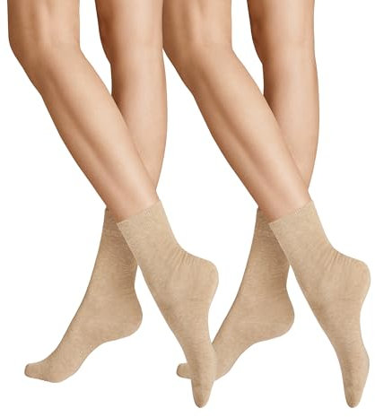 Hudson Damen Socken Only 2-Pack druckfreier Bund