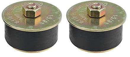 X AUTOHAUX Auto-Gummi-Expansions-Gefrierstopfen, 2 Stück, 41-44mm
