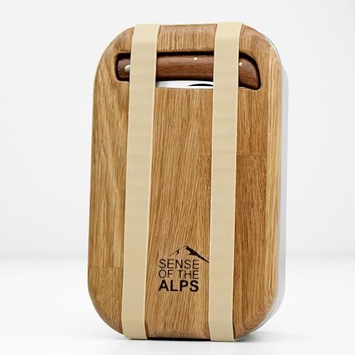 Sense of the Alps® | Lunchbox Monte Baldo | Brotdose edelstahl - Made in Europe - 1000ml