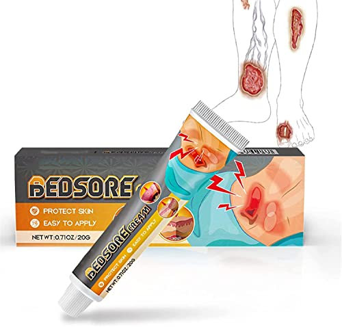 Crema per la cura del mal di letto,20g unguento per piaghe da decubito,Crema per la cura delle piaghe da decubito,Crema
