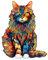 Holzpuzzle Erwachsene, 300 Teile Maine Katze Holz Puzzle Erwachsene, 42x33.6cm Wooden Puzzle, Unregelmäßige Einzigartige Puzzle, Holzpuzzle Tierform, Holz Puzzle Mit Geschenkbox Aus Holz