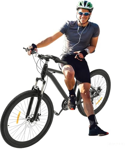 QUIOTUIR Bicicleta de Montaña de 26 Pulgadas 21 Velocidades Altura de Asiento Ajustable BTT para Personas Mayores de 12 Años para Entretenimiento o Ejercicio, y Se Aplica a Ciudades, Parques, Acera
