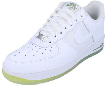 Nike Air Force 1 07 Herren-Sneaker Hm0941, White Oil Green 100, 41 EU