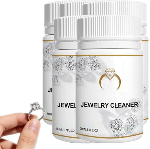 Diamond Ring Cleaner, Silver& Gold Jewellery Cleaning, Silver Cleaner For Silverware, Gold Cleaning For Jewellery, Ultrasonics Jewell/ery Cleaners Solution, Retainer Cleaner Ultrasonics (5)