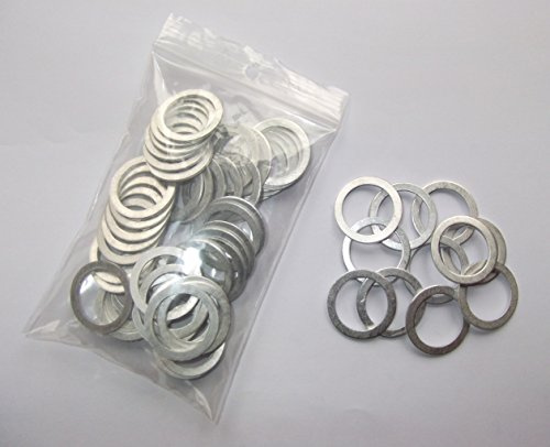 100 Stück Aluminiumringe/Dichtringe/Dichtung Alu 20x24x1,5 mm DIN 7603