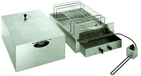 PEGANE Fumoir électrique INOX 2 étages 0.25KW 230V