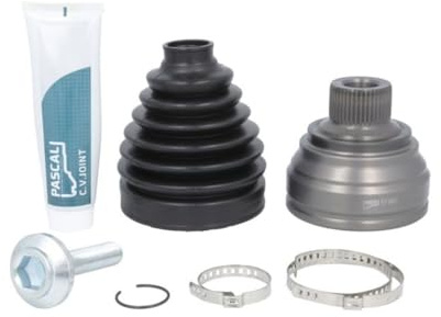 PASCAL G1A053PC Kit giunti semiasse Trasmissione Giunto della ruota M16x1.5F Compatibilità con AUDI Q5 8RB A4 Avant 8K5, B8 A4 Sedan 8K2, B8 A5 Coupe 8T3 A5 Sportback 8TA