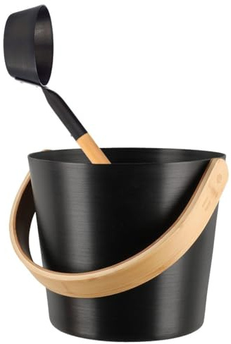 Rento Sauna Bucket Aluminium Noir