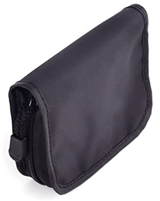 Mipcase 2 Stücke Oxi Meter Aufbewahrungstasche Tragbare Blutzuckermessgerät Tasche Tragbare Reisetragetasche für Oxi Meter Schutzhülle Schwarz Reisezubehör