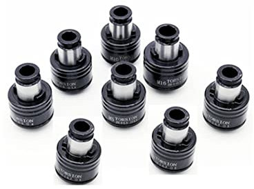 Drehmaschinenzubehör 8 Stück Gewindeschneidfutter Bohrfutter M3 M4 M5 M6-8 M10 M12 M14 M16 Überlastschutz CNC Maschinengewindebohrer Spannzange