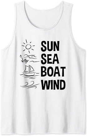 Witziger Matrosen Spruch Segler Segeln Tank Top