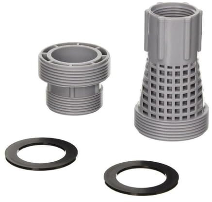 Gartenschlauch-Adapter, Schnellverbindung, Reparatur-Poolschlauch-Adapter-Set, multifunktionale Pool-Anschlussdichtung für Schwimmbäder, verbindet 40 mm Schlauch auf 2,5 cm Standard, einfache