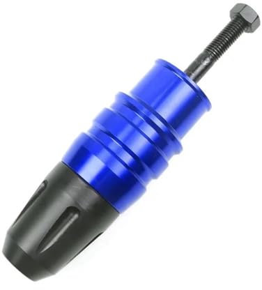 DZNEFYUP Motorradrahmen Sturzpads Für Z650 Z800 Z750 Z900 Z900RS Z1000 Z1000SX Z250 Z300 Auspuffschieber Sturzschutz(Blau,1 STK)