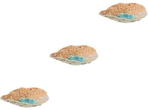 POPETPOP 3st Wasserspender Für Schmetterlinge Fenster-vogelhäuschen Für Draußen Futterspender Bienengeschlecht Enthüllen Dekorationen Vogelfutterstation Vogel Fütterer Bienengift Keramik