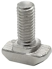 KLAK 40 - Hammerkopfschraube T-Schraube M6 20mm Nut 8 Aluprofil 40-er 10 Stück