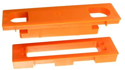 TamBee - Gabarit de charnière invisible pour kit d’installation de charnière de porte secrète TamBee, conception légère et réutilisable, 17,8 cm