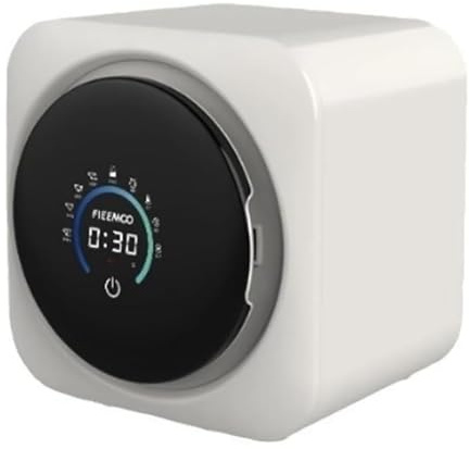 WhAeoy Wandmontierte Waschmaschine, 3,5L Miniwaschmaschine LED Touchscreen Kompakte Waschmaschine mit Edelstahltrommel, Schnelles & Effizientes Waschen füR Socken In Reisewohnungen & SchlafsäLen