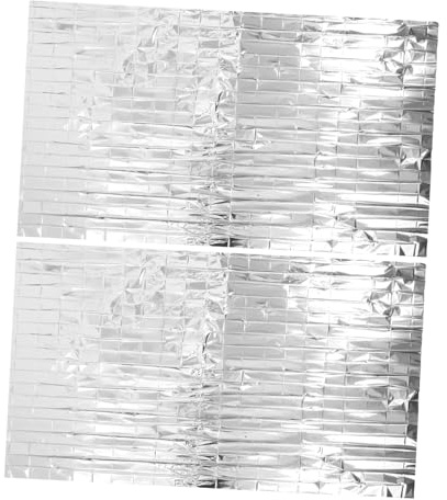 BESTonZON 2pezzi Pellicola Riflettente per da per Copertura Schermatura UV per Piante Copertura Antigelo Leggera per e Emergenze