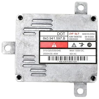 Ballast Xenon,Unité De ContrôLe Ballast Ballast de Phare au xénon HID 8K0941597B D3S D3R D4S D4R Utilisation adaptée pour Audi A3 A4 A5 A6 A8 Q5 Q7