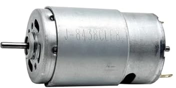 ULPTOBKUD RS-395-2656 Micro 395 Motore Doppio Albero da 2,3 mm DC 12 V 14,4 18 24 13500 RPM Mini 28 Spazzatrice Robot Giocattolo Modello Attrezzi Giardino Generali