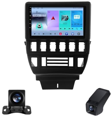 Android 13 9 Pouces Autoradio Android pour LADA Niva 1993-2020 Écran Tactile Autoradio 2 Din pour Commande Vocale GPS/Bluetooth5.0/DSP/FM AM RDS Radio/5GWifi/SWC/Caméra De Recul(NF-1)