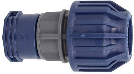 MDPE Water Pipe Compression Fitting 25MM X 15MM Conversion Reducer Push FIT MDPE to Copper Coupling