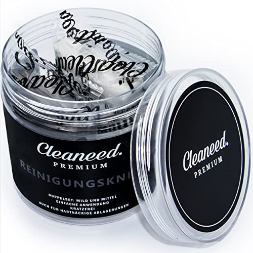 Premium Reinigungsknete Auto Doppelset [2x 100g Auto Knete - Mittel & Mild] | Schonende & einfache Lackreinigung - Lackknete ideal auch als Flugrost-, Harz- und Teerentferner - Set