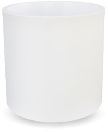 newgarden Maceta Redonda Blanca 40 x 40 cm, macetero para Exterior e Interior, terraza, jardín y Piscina – Hortensia 40