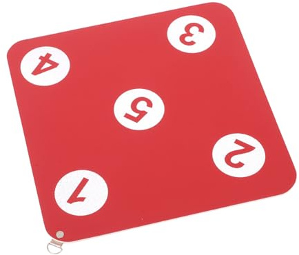 BESPORTBLE Hängende Fechtzielscheibe aus Gummi Wandmontierte Fechtausrüstung zur Schlagpräzisionstraining mit Leichtem Design