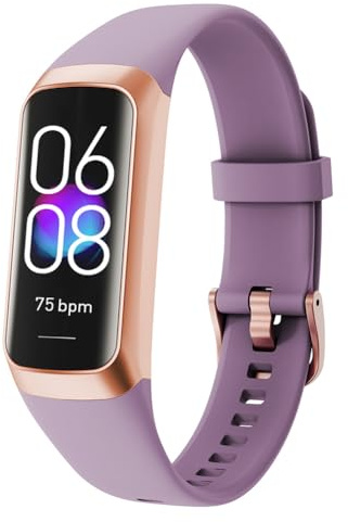 Fiorky Health Fitness Tracker, Smart Watch, Fitness Tracker Sport Fitness Tracker Monitoring Waterproof Sleep Health Monitor Bluetooth-compatible for Andrid&iPhone Women Men