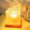 GY Wave Lamp Cubo, Proyector Oceano y Galaxia, Lámpara Efecto Agua 16 Colores, Luz Nocturna Ondulación, Decoración Habitación, Lámpara Aurora Boreal