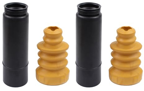 Staubschutzsatz Stoßdämpfer Staubschutz Anschlagpuffer Staubschutzkappe Gummipuffer Anschlaggummi Federung Gummi Puffer Hinterachse hinten links und rechts für Touran 1T1 für Touran 1T3
