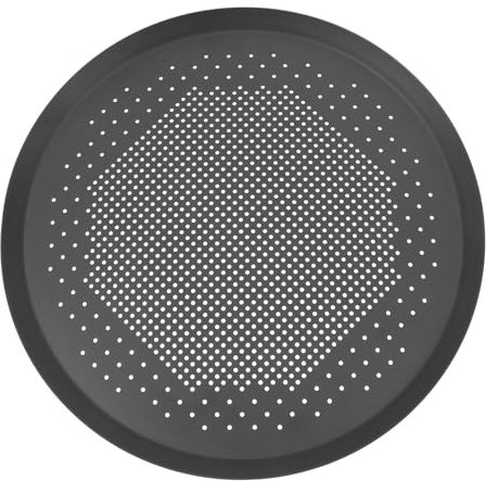 Cabilock Plaque à Pizza Perforée Aluminium Antiadhésive Résistante Chaleur Four Et Barbecue Distribution Thermique Uniforme Facile à Nettoyer Et Démouler Pour Pizzas Maison
