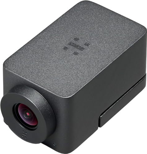 Huddly GO Compact HD PTZ Video Conferencing Camera with 2m USB Cable – 16MP CMOS Sensor, Ultra-wide Optics, Digital Pan/Tilt/Zoom, Dewarping, Image Enhancement, Plug & Play, Tripod Mountable (Renewed)