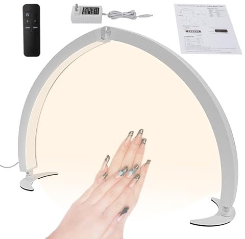 Uhngw Lampada da tavolo per unghie Ad regolabile 40W
