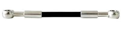 JSFRBMA Tubo Freno Linea Tubo Flessibile Freno Intrecciato Tubo Carburante Specifico per Moto Cross Multi-Angolo Resistente alle Alte Temperature Tubo Olio Freno 10 Cm-200 Cm Moto Tubo Freno(20CM)