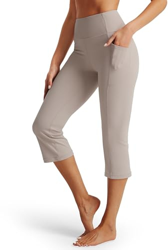 Libin Pantaloni Capri Donna Estivi Corti Sportivi Leggings | Pinocchietti Donna Estivi Yoga Donna 3/4 Con Vita Alta Capr,Yoga Sport Running E Pilates In Palestra Tuta Con Tasche