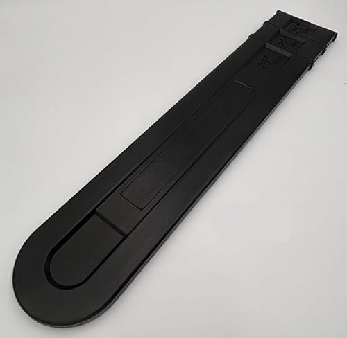24 Kettenschutz, Schwertschutz für Sägekette, 60 x 11cm Schwarz Kettensägenschutz