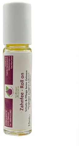 Die Aromaölmanufaktur ZAHNFEE ROLL ON Aroma Öl 10ml - Zahnungsöl für Babys, 100% natürliche Öle zur Linderung von Zahnungsschmerzen