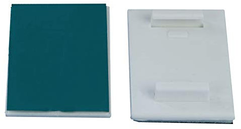 EXKLUSIV HEIMTEXTIL Ersatzteil Zubehör Set Klemmfix für Duo Doppelrollo und Plissee Universal Klebeplatten für Doppelrollo