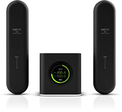 Ubiquiti AmpliFi Mesh Wi-Fi System Gamer's Edit with Router and 2 Mesh Points, AFI-G-EU (with Router and 2 Mesh Points Optimized for Nvidia's GeForce Now Cloud Gaming Platform)