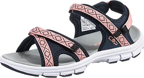 CMP Damen Almaak Hiking Sandal, B.Blue-Peach, 42
