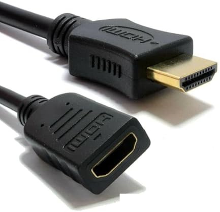 Mr. Gadget's Solutions HDMI 1.5m Male to Female Extender Extension Wire Lead Cable Compatible With Amazon Fire Stick TV