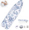 Cover For Ironing Board Ironing Board Cover And Thick Padding Easy To Install Scorch Resistant Waterproof Dustproof For Ironing Board Steam Iron For Home, Laundry ( Color : Blue , Size : 95-99x31-35cm