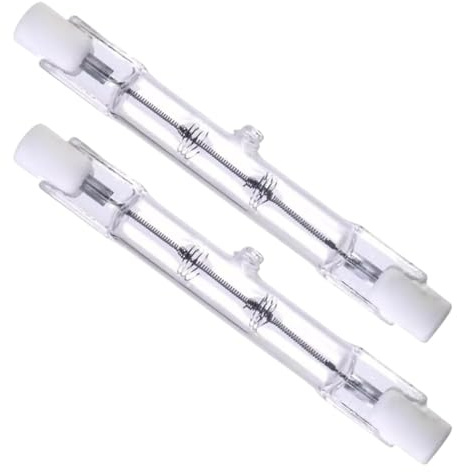Inspired Essentials R7S 120w = 150w 78mm Halogen Bulb Floodlight Security Light Linear Bulbs R7S J28 Flood Light (Pack of 2)