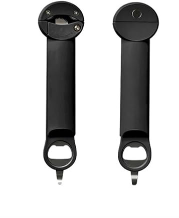 Abrelatas sin esfuerzo: rápido y sencillo for el hogar y el exterior, perfecto for viajes de campamento(1 Pc Black)