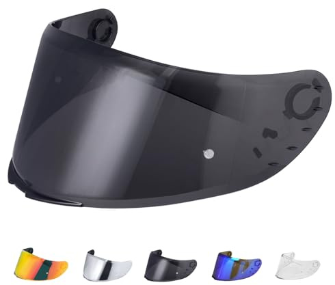 JQF Gear Visière de Casque pour MT V-14 Targo/Targo Pro/Blade 2 | Visiere Casque Moto,Visière de Casque de Moto,Accessoires pour Le Casque intégral