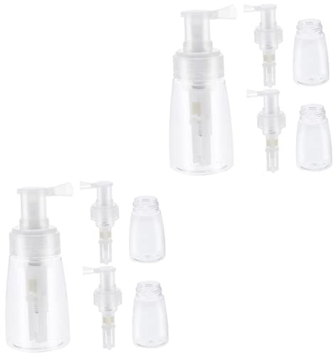 BATHVEVE 6stücke Sprühflasche Für Puder Leere Zerstäuberflaschen Für Körperpuder Feine Sprühdosen Für Kosmetik Für Zuhause Und Friseursalons Gleichmäßige Dosierung