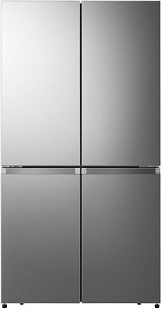 Hisense Pureflat Infinite American Fridge Freezer - Stainless Steel - E Rated