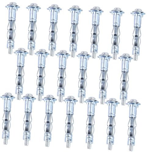 Cabilock 20stücke Hohlwandanker Schrauben Für Gipskarton Trockenbau Wände Mit Spreizschenkel Für Stabile Befestigung Heimwerker Projekte